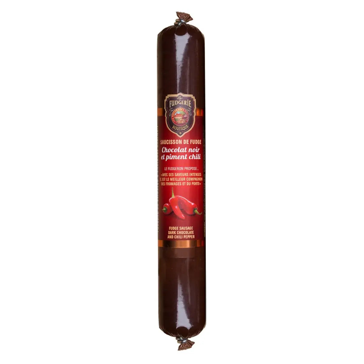 Saucisson de fudge piment