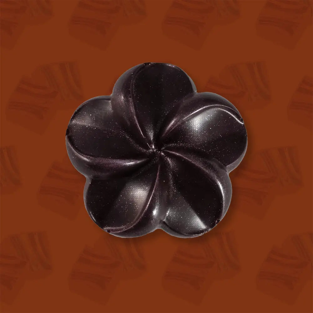 Fleur à la tartinade de framboise
