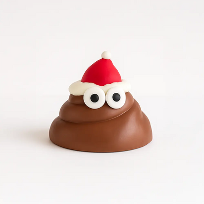 Caca joyeux de Noël au lait