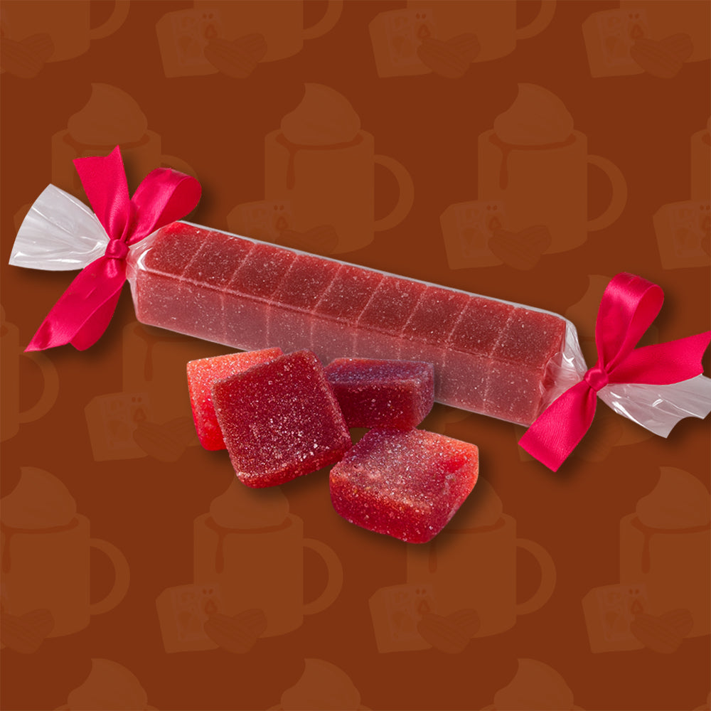 Pâtes de fruit à la fraise de l'île