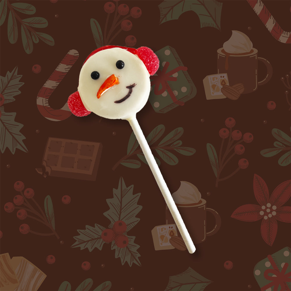 Fudge Pop de Noël - Bonhomme de neige